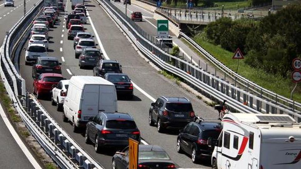 traffico rallentato A14 Ancona-Pescara